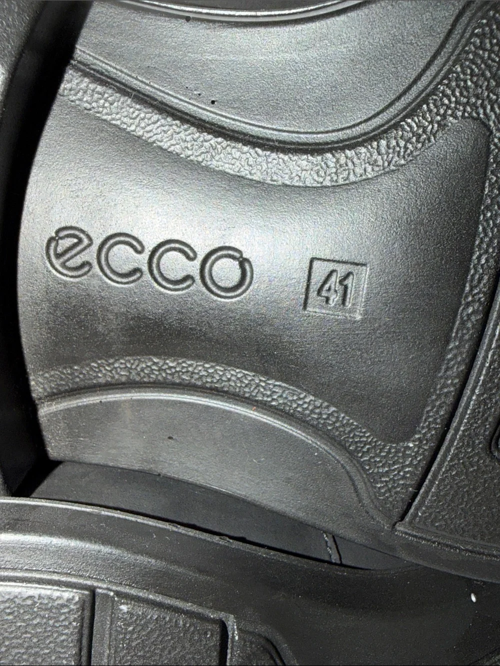 Ecco Harold Derby Men's Black Lace-Up Dress Shoes Size 41